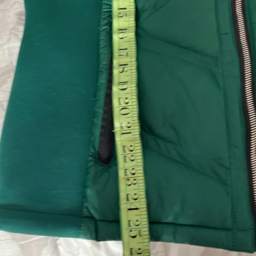 Michael Kors MK green puffer jacket S